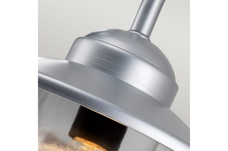 Utendørs vegglampe Elstead Lighting Klampenborg Sølv - Sølv - Hage - Utemiljø - Entré - Entrébelysning