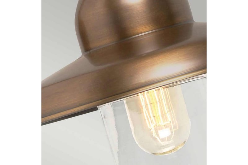 Utendørs vegglampe Elstead Lighting Somerton Aldret Messing - Aldret Messing - Hage - Utemiljø - Entré - Entrébelysning