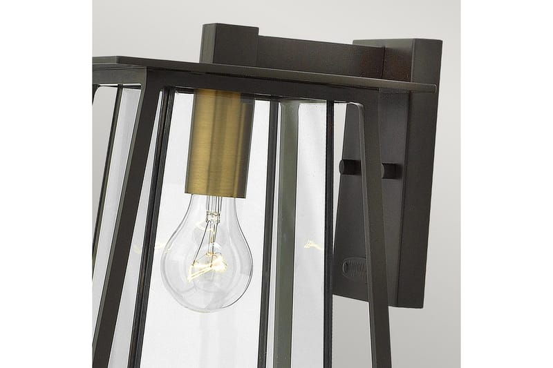 Utendørs vegglampe Hinkley Walker 216x312x233 mm - 216x312x233 mm - Hage - Utemiljø - Entré - Entrébelysning