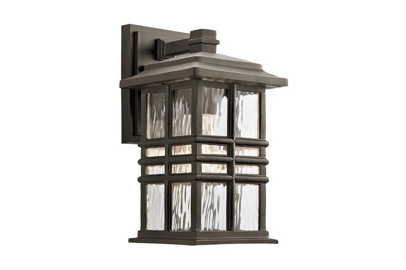 Utendørs vegglampe Kichler Beacon Square 165x302x190 mm, 165x302x190 mm