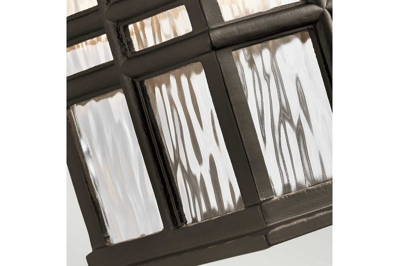 Utendørs vegglampe Kichler Beacon Square 165x302x190 mm - 165x302x190 mm - Hage - Utemiljø - Entré - Entrébelysning