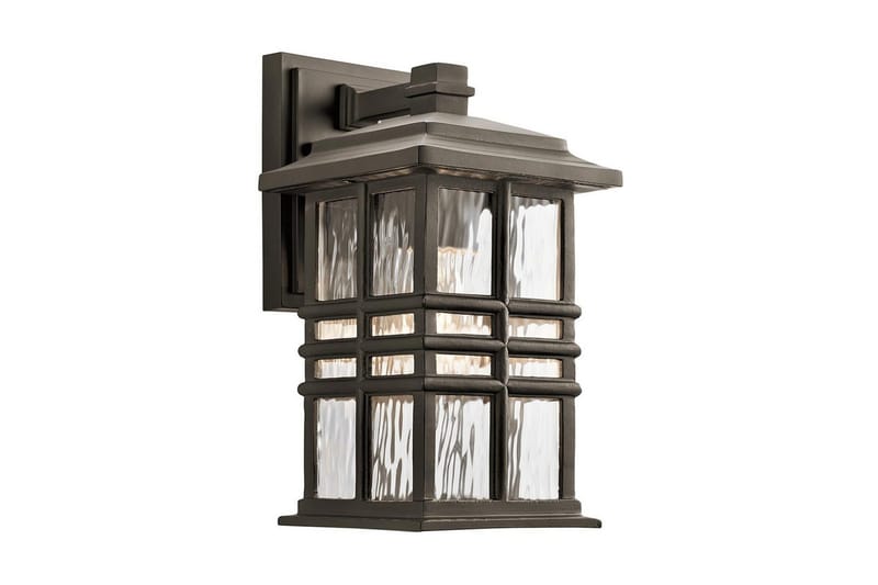 Utendørs vegglampe Kichler Beacon Square 165x302x190 mm - 165x302x190 mm - Hage - Utemiljø - Entré - Entrébelysning