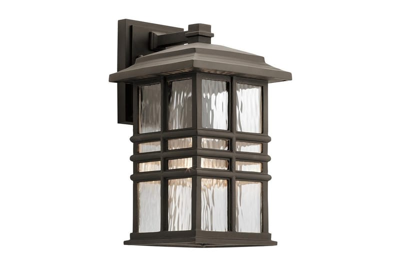 Utendørs vegglampe Kichler Beacon Square 203x359x228 mm - 203x359x228 mm - Hage - Utemiljø - Entré - Entrébelysning