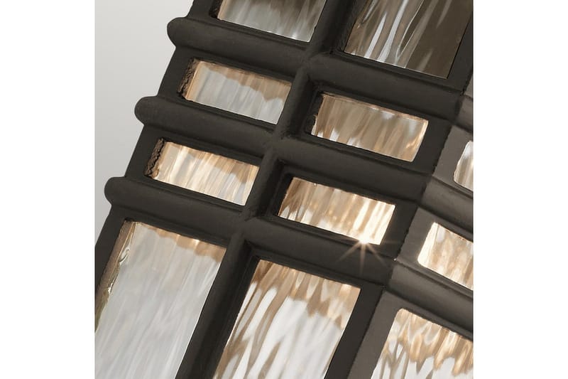 Utendørs vegglampe Kichler Beacon Square 203x359x228 mm - 203x359x228 mm - Hage - Utemiljø - Entré - Entrébelysning