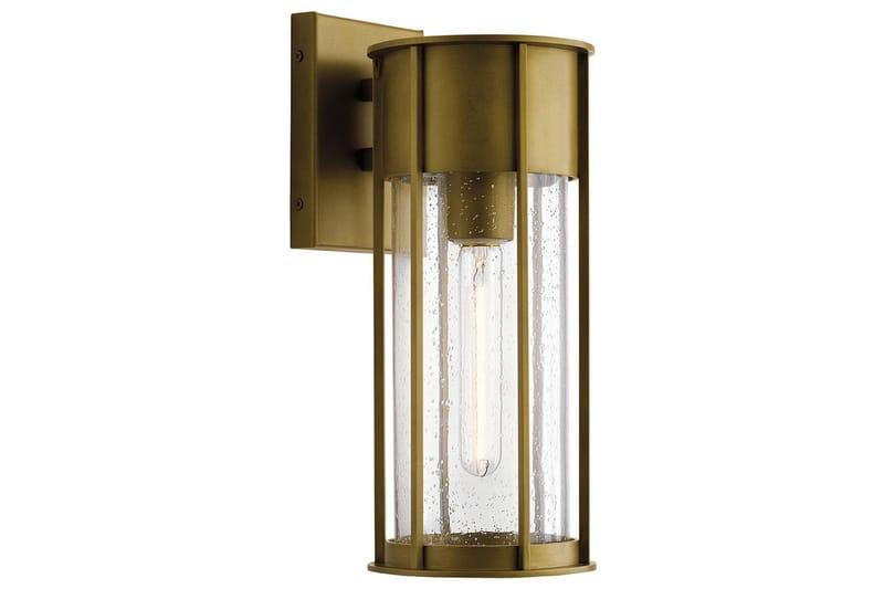 Utendørs vegglampe Kichler Camillo Malt Naturlig Messing - Malt Naturlig Messing - Hage - Utemiljø - Entré - Entrébelysning