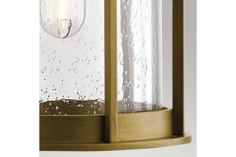 Utendørs vegglampe Kichler Camillo Malt Naturlig Messing - Malt Naturlig Messing - Hage - Utemiljø - Entré - Entrébelysning