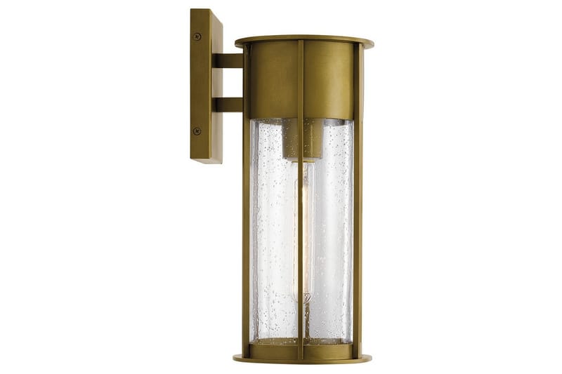 Utendørs vegglampe Kichler Camillo Malt Naturlig Messing - Malt Naturlig Messing - Hage - Utemiljø - Entré - Entrébelysning