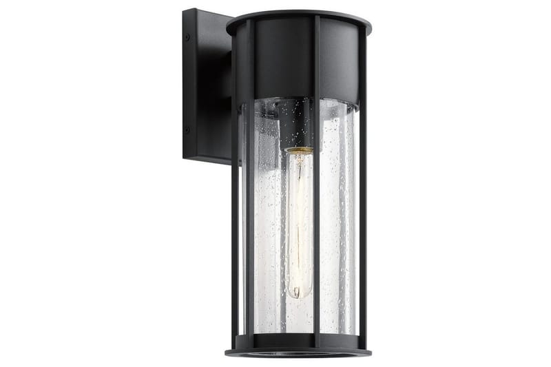 Utendørs vegglampe Kichler Camillo Teksturert Svart - Teksturert Svart - Hage - Utemiljø - Entré - Entrébelysning