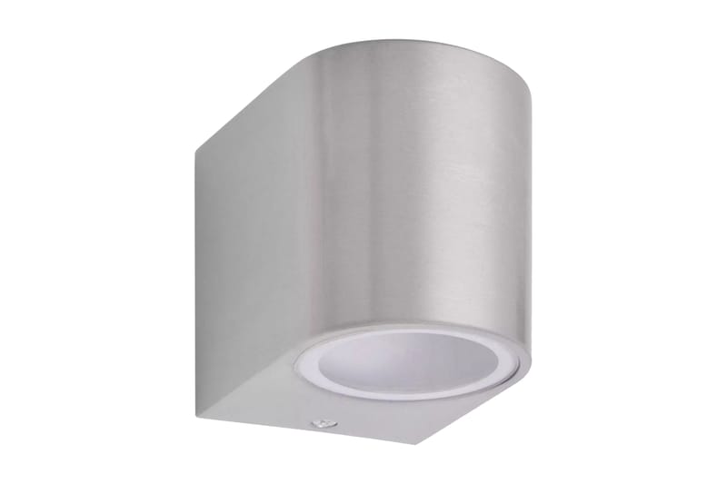 Utendørs Vegglamper 2 stk - Sølv - Utebelysning - Fasadebelysning - Entrébelysning