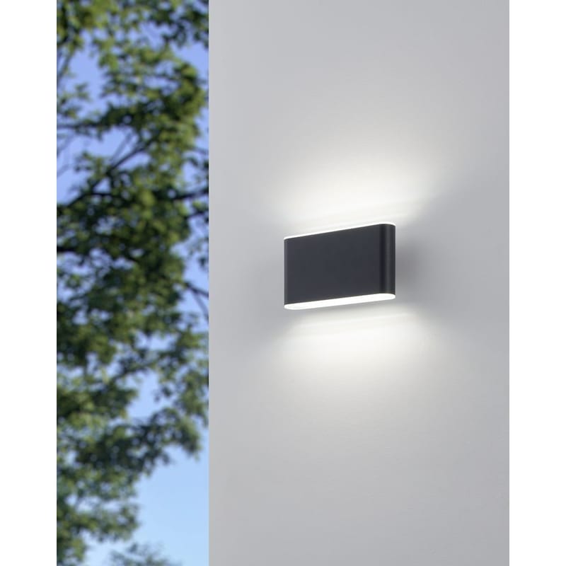 Utvendig vegglampe Grutti - Antrasitt - Hage - Utemiljø - Entré - Entrébelysning