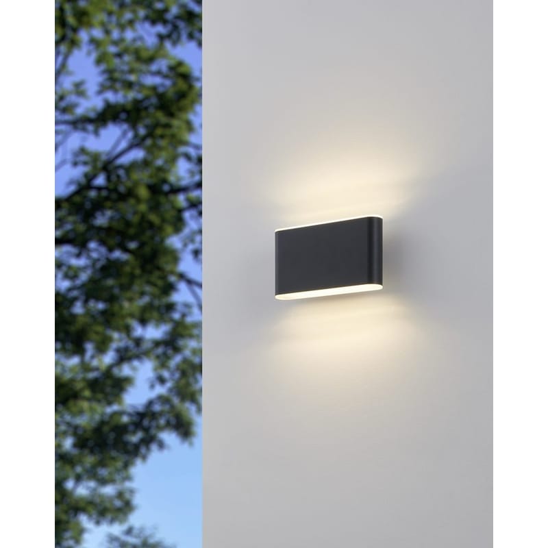 Utvendig vegglampe Grutti - Antrasitt - Hage - Utemiljø - Entré - Entrébelysning