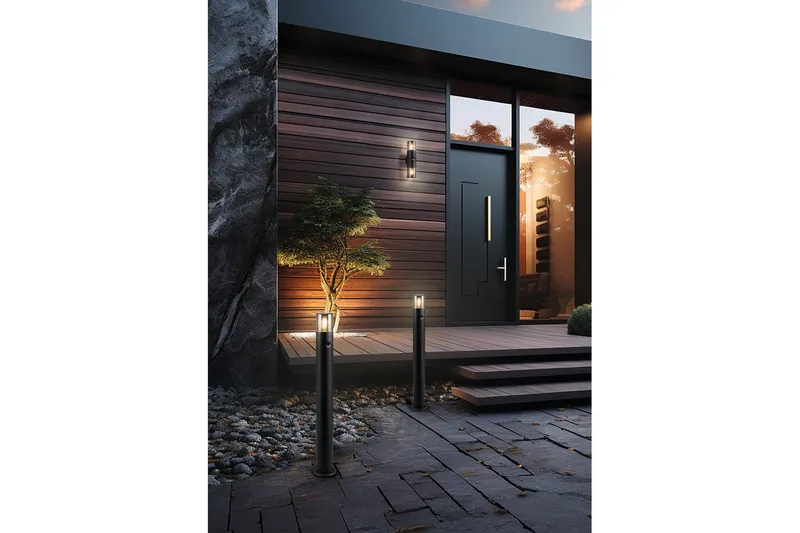 Vegglampe Hoosic - Hage - Utemiljø - Entré - Entrébelysning