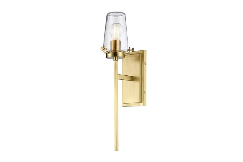 Vegglampe Kichler Alton Børstet messing - Børstet messing - Hage - Utemiljø - Entré - Entrébelysning