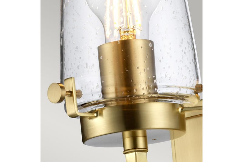 Vegglampe Kichler Alton Børstet messing - Børstet messing - Hage - Utemiljø - Entré - Entrébelysning