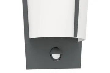 Vegglampe Utendørs Eglo Breganzo 1 - Antracit/Hvit - Hage - Utemiljø - Entré - Entrébelysning