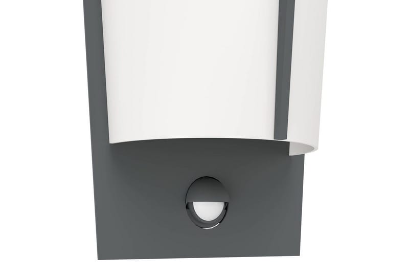 Vegglampe Utendørs Eglo Breganzo 1 - Antracit/Hvit - Hage - Utemiljø - Entré - Entrébelysning