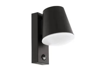 Vegglampe Utendørs Eglo Caldiero med Sensor - Antracit/Hvit - Hage - Utemiljø - Entré - Entrébelysning