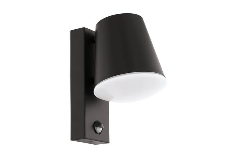 Vegglampe Utendørs Eglo Caldiero med Sensor, Antracit/Hvit