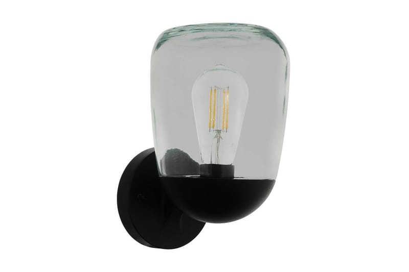 Vegglampe Utendørs Eglo Donatori, Svart