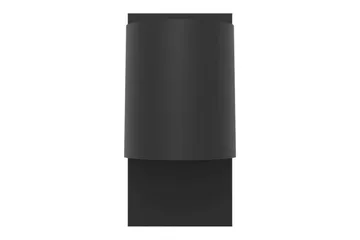 Vegglampe Utendørs Eglo Stagnone - Svart - Hage - Utemiljø - Entré - Entrébelysning