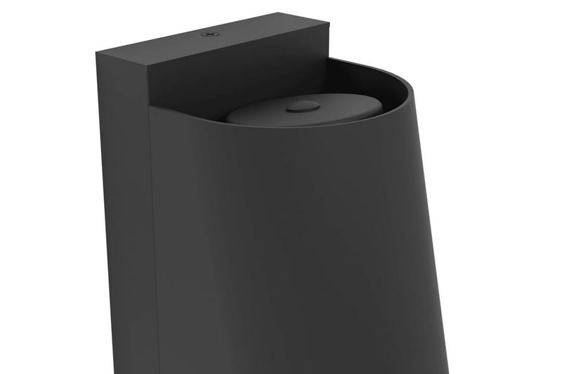 Vegglampe Utendørs Eglo Stagnone - Svart - Hage - Utemiljø - Entré - Entrébelysning