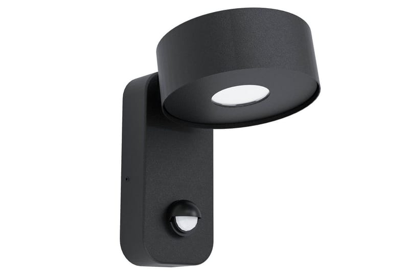 Vegglampe Utendørs Eglo Palosco med Sensor, Svart