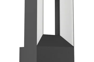 Vegglampe utendørsbelysning Eglo Riforano - Svart - Hage - Utemiljø - Entré - Entrébelysning