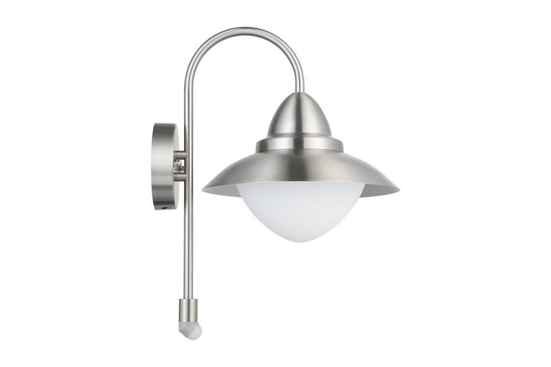Vegglampe utendørsbelysning Eglo Sidney med sensor - Hvit - Hage - Utemiljø - Entré - Entrébelysning