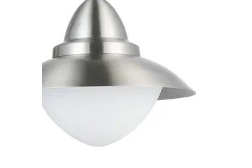 Vegglampe utendørsbelysning Eglo Sidney med sensor - Hvit - Hage - Utemiljø - Entré - Entrébelysning