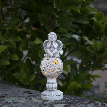 Angel solcelledekorasjon 27 cm - beige - Hage - Utemiljø - Hagedekorasjon - Hagefigurer & hagepynt