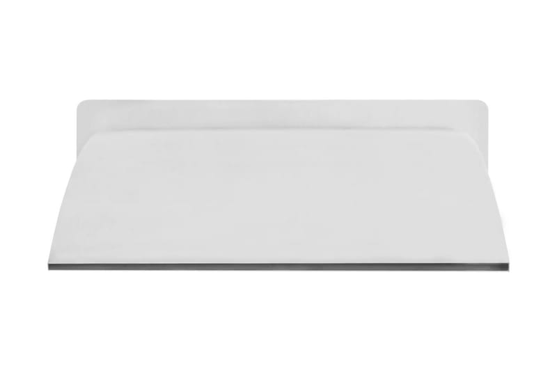 Bassengfontene rustfritt stål 30x9x26 cm sølv - Hage - Utemiljø - Hagedekorasjon - Dam & fontene