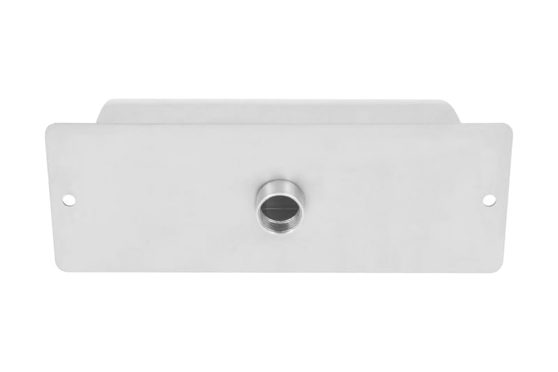 Bassengfontene rustfritt stål 30x9x26 cm sølv - Hage - Utemiljø - Hagedekorasjon - Dam & fontene