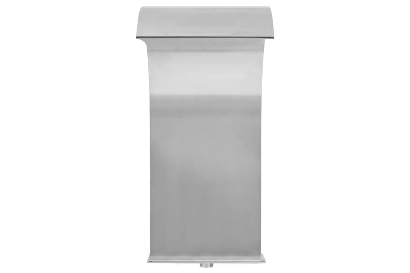 Bassengfontene rustfritt stål 45x30x65 cm sølv - Hage - Utemiljø - Hagedekorasjon - Dam & fontene