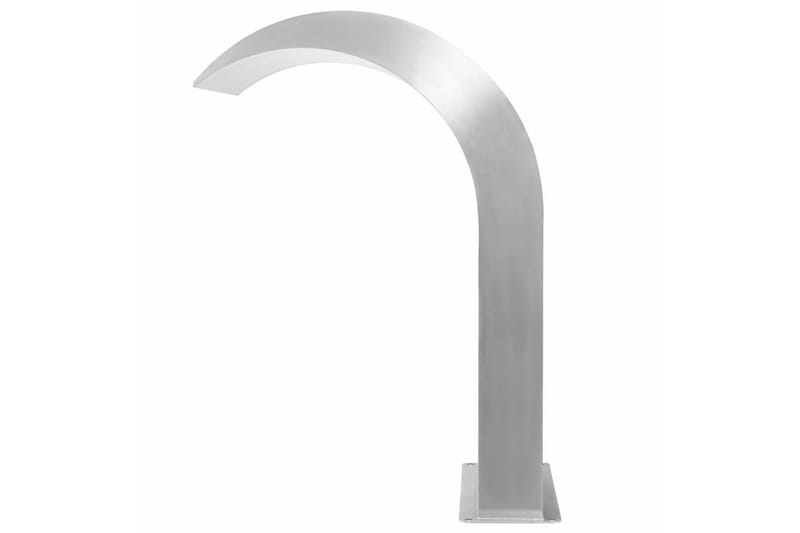 Bassengfontene rustfritt stål 45x30x65 cm sølv - Hage - Utemiljø - Hagedekorasjon - Dam & fontene