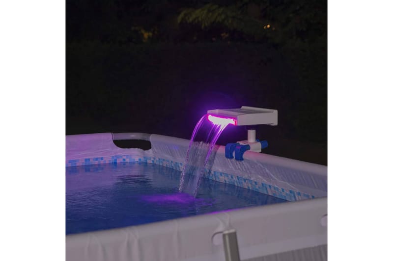 Bestway Flowclear Beroligende LED-foss - Hvit - Hage - Utemiljø - Hagedekorasjon - Dam & fontene