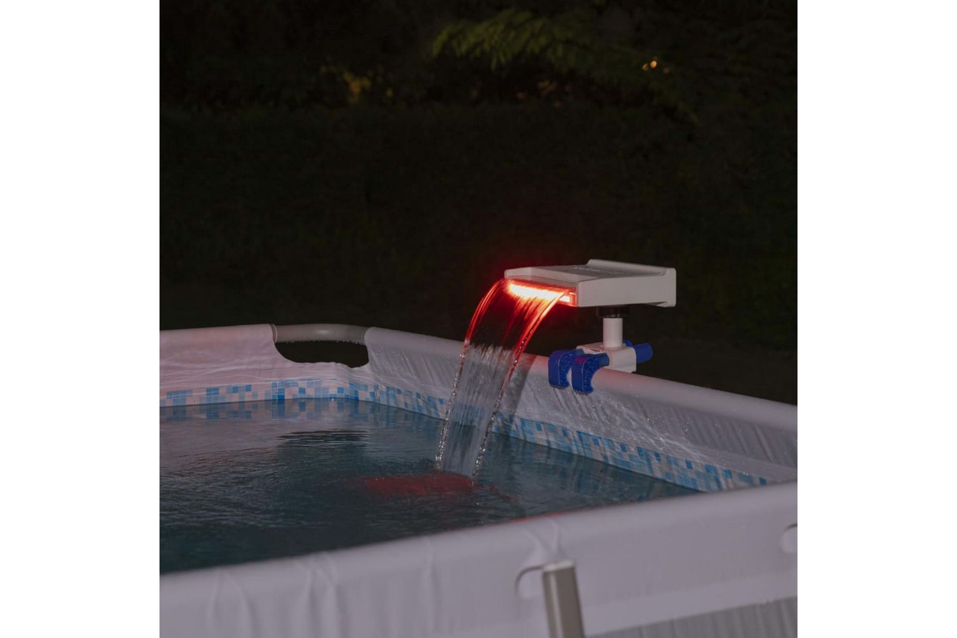 Bestway Flowclear Beroligende LED-foss - Hvit - Hage - Utemiljø - Hagedekorasjon - Dam & fontene
