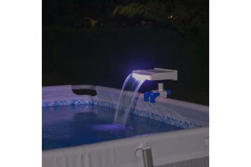 Bestway Flowclear Beroligende LED-foss - Hvit - Hage - Utemiljø - Hagedekorasjon - Dam & fontene