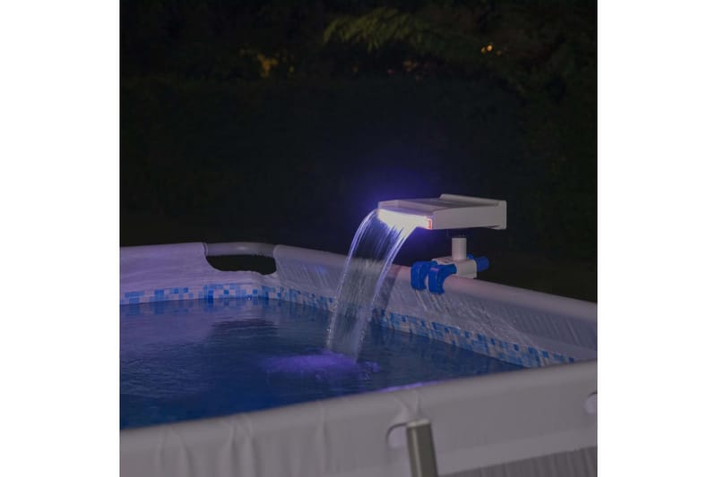 Bestway Flowclear Beroligende LED-foss - Hvit - Hage - Utemiljø - Hagedekorasjon - Dam & fontene