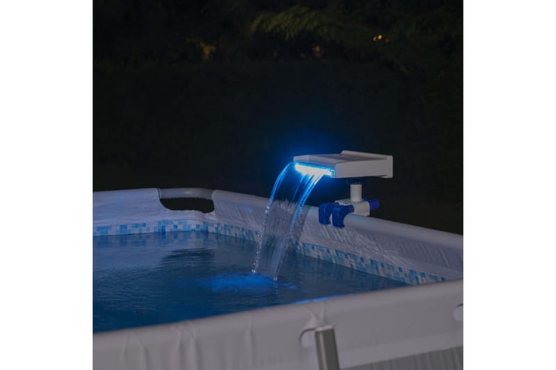 Bestway Flowclear Beroligende LED-foss - Hvit - Hage - Utemiljø - Hagedekorasjon - Dam & fontene