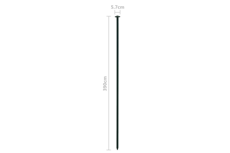 Buet gjerdesett til hagedam 77,3x26 cm grønn - Hage - Utemiljø - Hagedekorasjon - Dam & fontene - Damduk