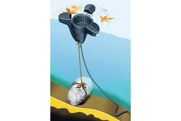Damskimmer Heissner Flytende 2500 l/t - Hage - Utemiljø - Hagedekorasjon - Dam & fontene