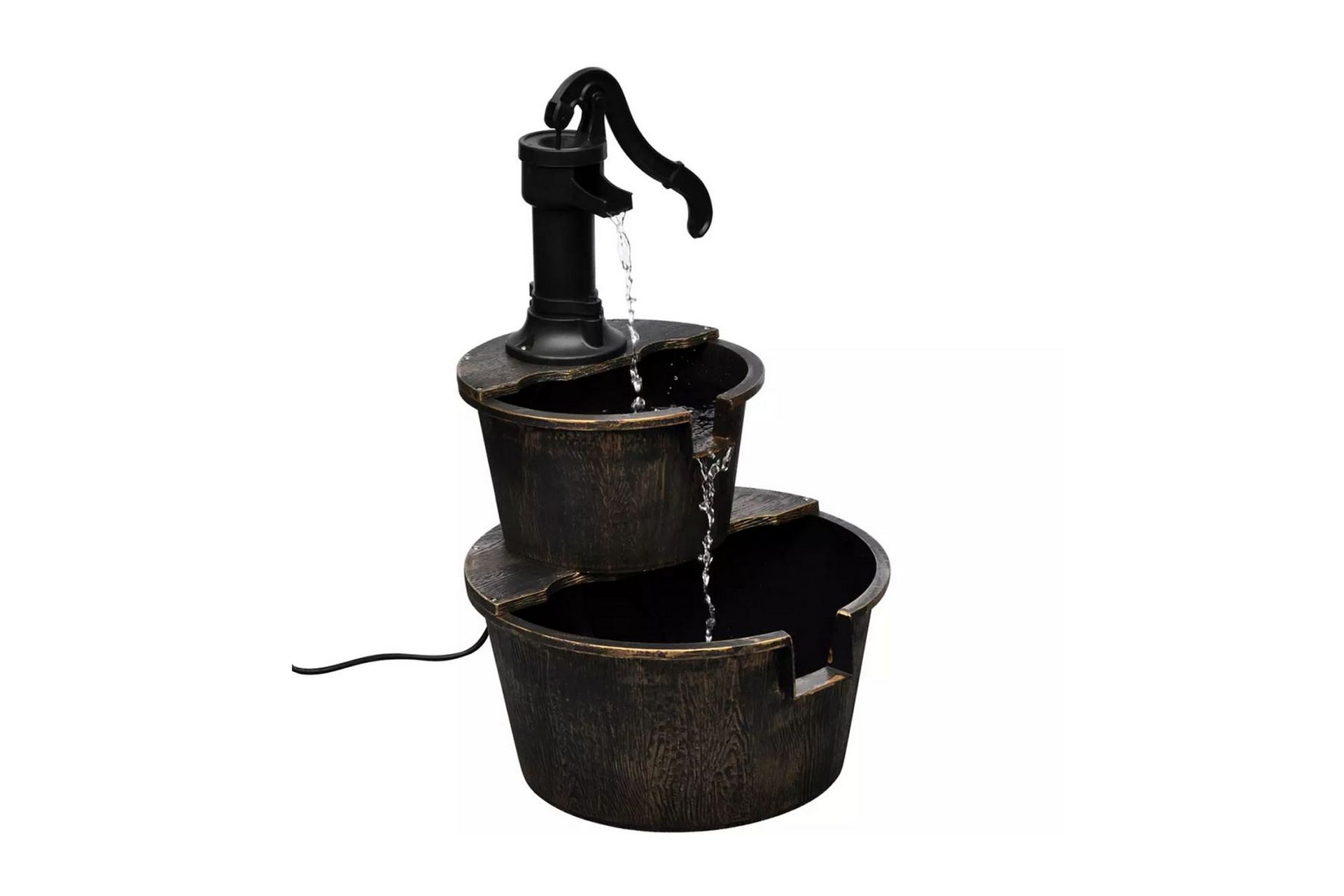 Fontene med brønnpumpedesign - Hage - Utemiljø - Hagedekorasjon - Dam & fontene