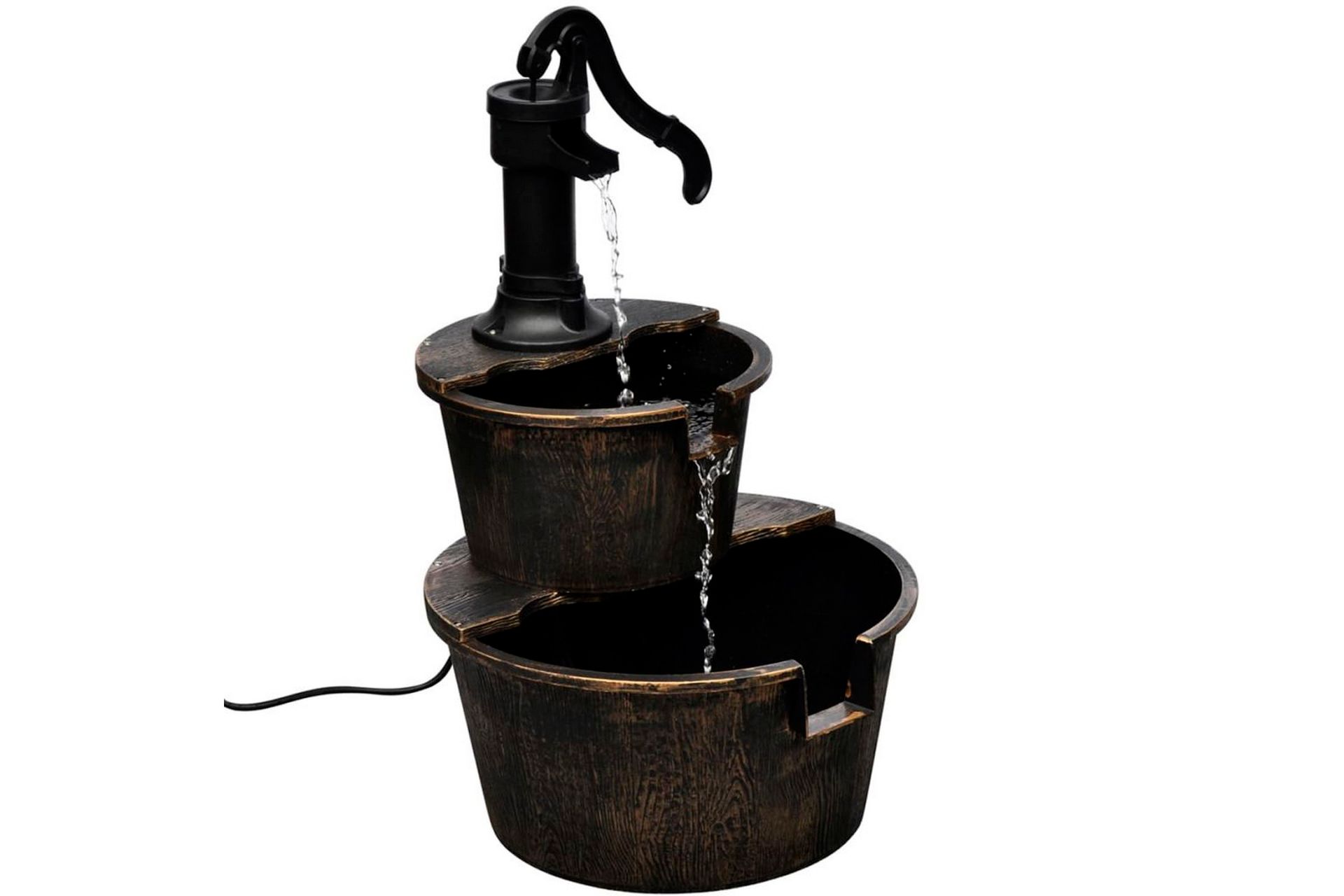 Fontene med brønnpumpedesign - Hage - Utemiljø - Hagedekorasjon - Dam & fontene