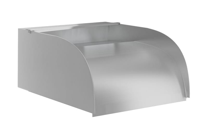 Foss med lysdioder 30x34x14 cm rustfritt stål 304 - Silver - Hage - Utemiljø - Hagedekorasjon - Dam & fontene