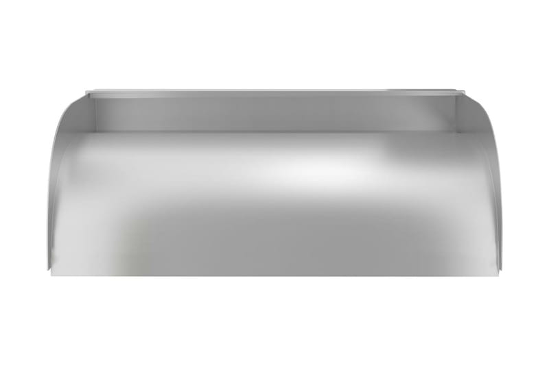 Foss med lysdioder 45x34x14 cm rustfritt stål 304 - Silver - Hage - Utemiljø - Hagedekorasjon - Dam & fontene