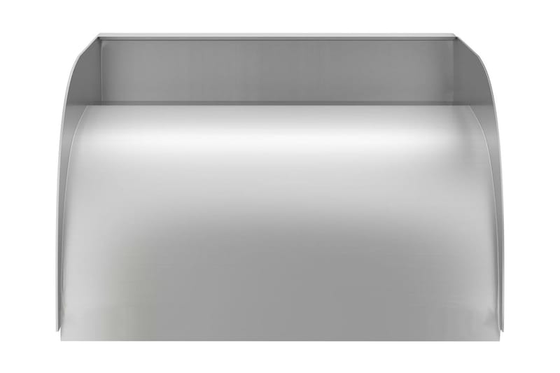 Fossefall 30x34x14 cm rustfritt stål 304 - Silver - Hage - Utemiljø - Hagedekorasjon - Dam & fontene