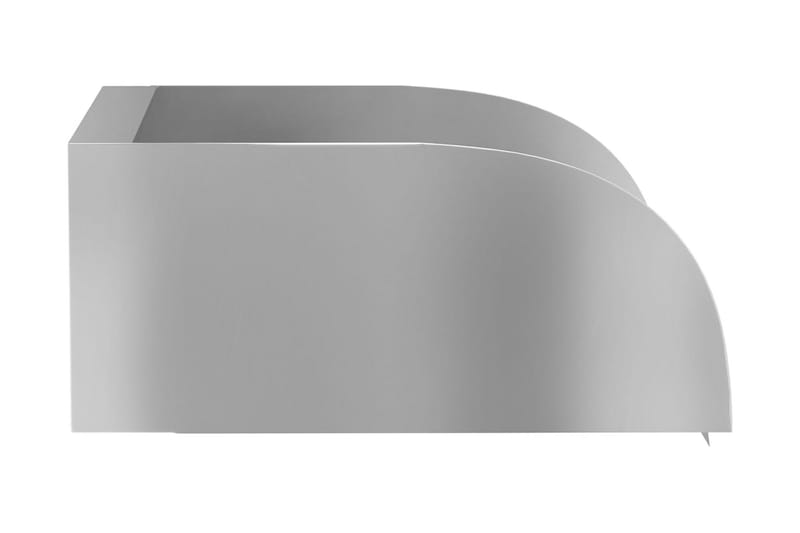 Fossefall 30x34x14 cm rustfritt stål 304 - Silver - Hage - Utemiljø - Hagedekorasjon - Dam & fontene