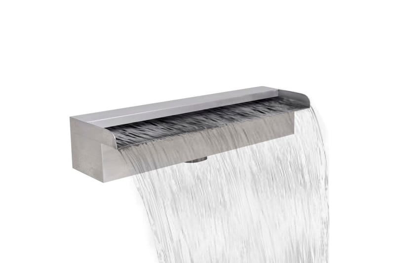 Fossefall Basseng Fontene Rustfritt Stål 45 cm - Hage - Utemiljø - Hagedekorasjon - Dam & fontene