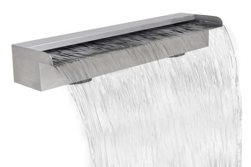 Fossefall Basseng Fontene Rustfritt Stål 60 cm - Hage - Utemiljø - Hagedekorasjon - Dam & fontene