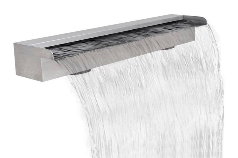 Fossefall Basseng Fontene Rustfritt Stål 90 cm - Dam & fontene - Fossdam